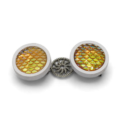 coosje unicorn geel zilverkleurig