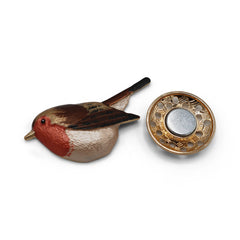 Magneet broche nr 13 fantasy goudkleurig