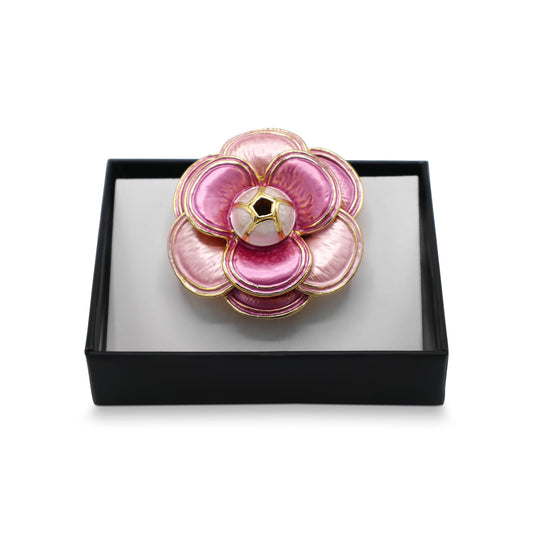 Magneet broche nr 312 fantasy goudkleurig