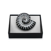 Magnetbrosche Nr.344 Fantasie Silberfarben