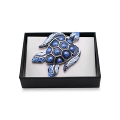 Magneet broche nr 359 fantasy zilverkleurig