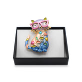 Magneet broche nr 371 fantasy goudkleurig