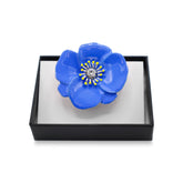 Magneet broche nr 396 fantasy zilverkleurig