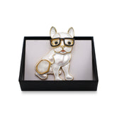 Magnetbrosche Nr.400 Fantasie Goldfarben