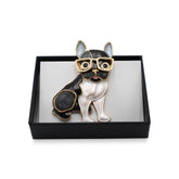 Magnetbrosche Nr.401 Fantasie Goldfarben