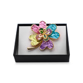 Magnetbrosche Nr.414 Fantasie Goldfarben