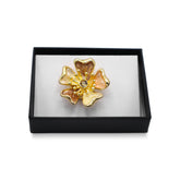 Magnetbrosche Nr.427 Fantasie Goldfarben