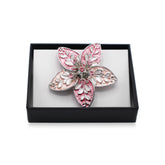 Magnetbrosche Nr.434 Fantasie Silberfarben