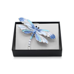 Magneet broche nr 444 fantasy zilverkleurig