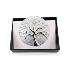 Magnetbrosche Nr. 193 Fantasie Silberfarben