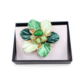 Magneet broche nr 203 fantasy goudkleurig