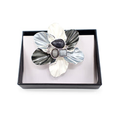 Magnetbrosche Nr. 205 Fantasie Goldfarben