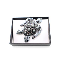 Magnetbrosche Nr. 209 Fantasie Silberfarben