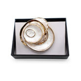 Magneet broche nr 181 fantasy goudkleurig