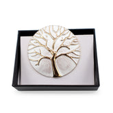 Magneet broche nr 189 fantasy goudkleurig