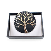 Magneet broche nr 190 fantasy goudkleurig