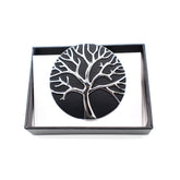 Magneet broche nr 192 fantasy zilverkleurig