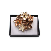 Magneet broche nr 223 fantasy goudkleurig