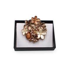 Magnetbrosche Nr. 233 Fantasie Goldfarben