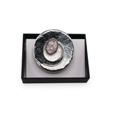 Magneet broche nr 234 fantasy zilverkleurig