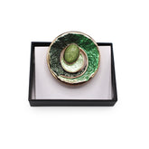 Magneet broche nr 235 fantasy goudkleurig