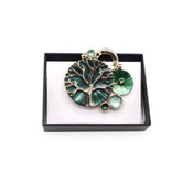 Magneet broche nr 241 fantasy goudkleurig