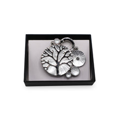 Magnetbrosche Nr. 243 Fantasie Silberfarben