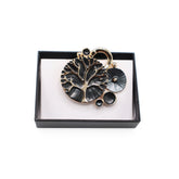 Magneet broche nr 244 fantasy goudkleurig