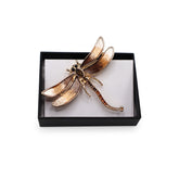 Magneet broche nr 246 fantasy goudkleurig