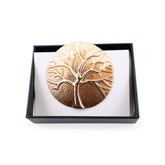 Magneet broche nr 195 fantasy goudkleurig