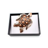 Magneet broche nr 210 fantasy goudkleurig