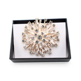 Magnetbrosche Nr. 174 Fantasie Goldfarben