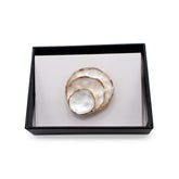 Magneet broche nr 214 fantasy goudkleurig