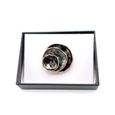 Magneet broche nr 216 fantasy goudkleurig