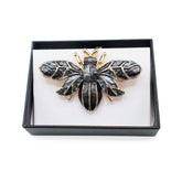 Magnetbrosche Nr. 176 Fantasie Goldfarben