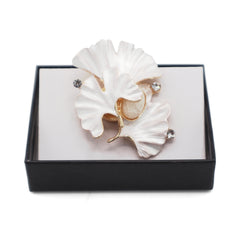 Magneet broche nr 156 fantasy goudkleurig