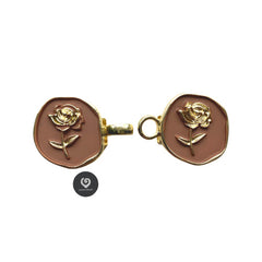 Bellagio roos taupe goudkleurig