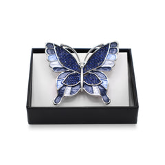 Magneet broche nr 301 fantasy zilverkleurig