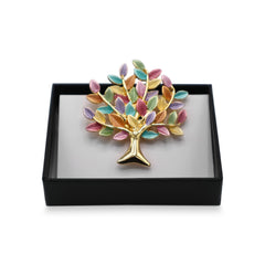 Magneet broche nr 308 fantasy goudkleurig