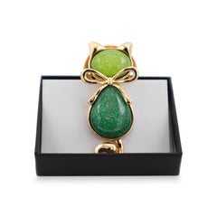 Magneet broche nr 322 fantasy goudkleurig