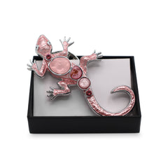 Magneet broche nr 328 fantasy zilverkleurig