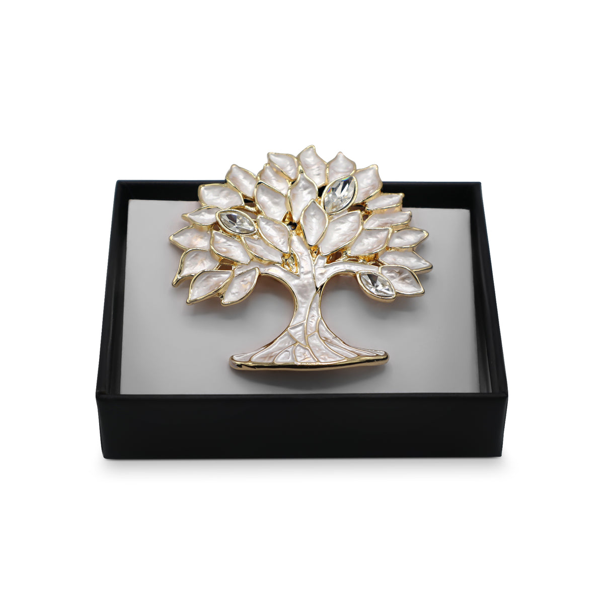  Magnetbrosche Nr.341 Fantasie  Goldfarben