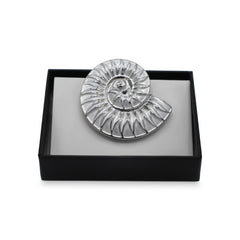 Magneet broche nr 342 fantasy zilverkleurig