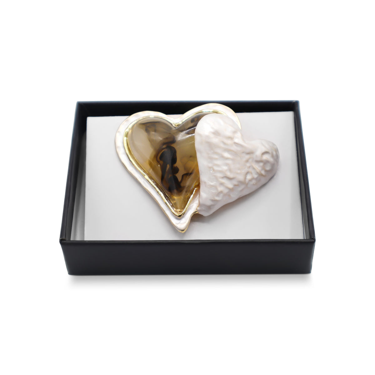 Magneet broche nr 389 fantasy goudkleurig