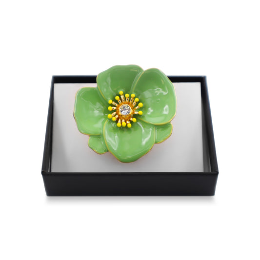 Magneet broche nr 397 fantasy goudkleurig