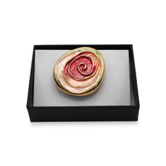  Magnetbrosche Nr.402 Fantasie Goldfarben