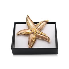 Magneet broche nr 466 fantasy goudkleurig