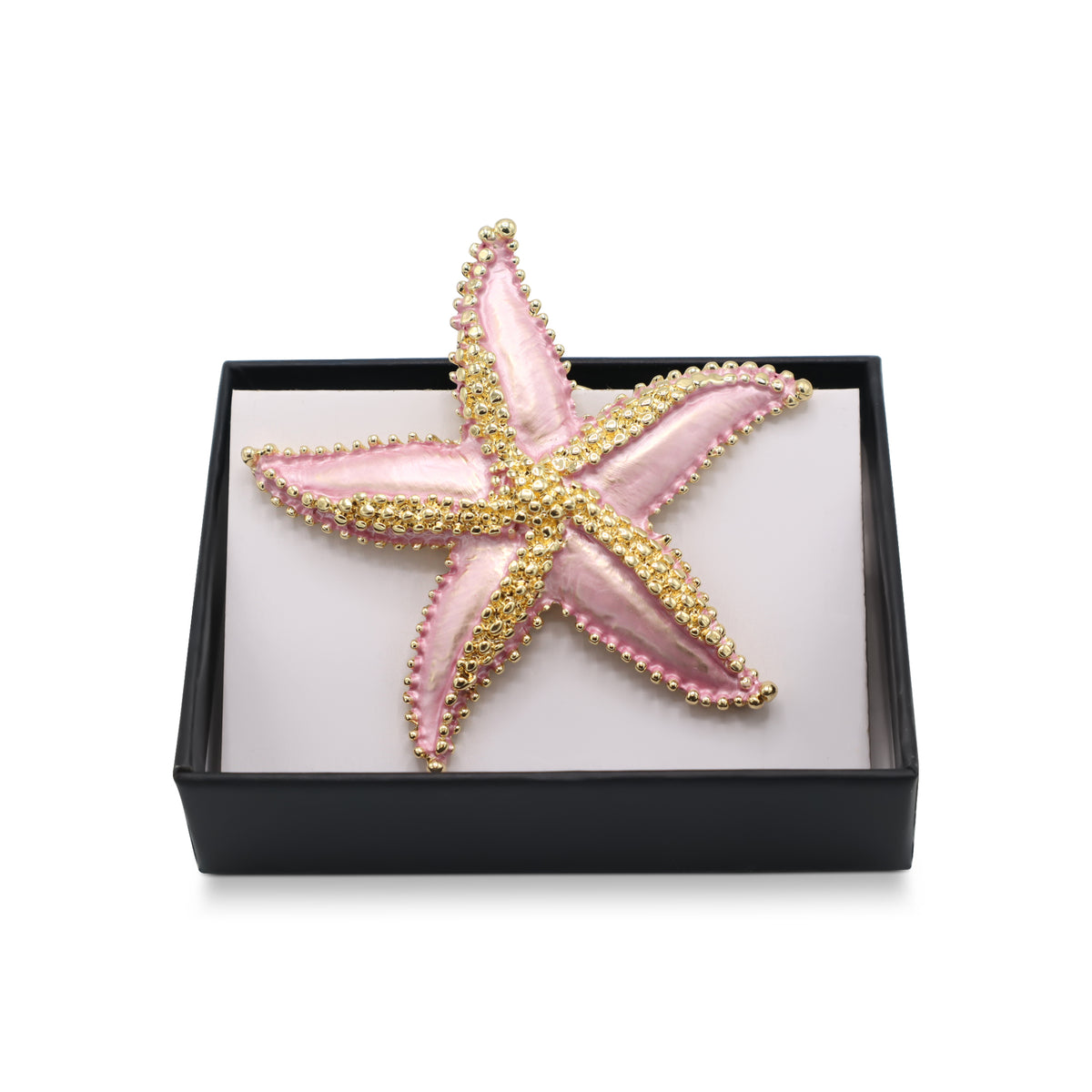 Magneet broche nr 467 fantasy goudkleurig