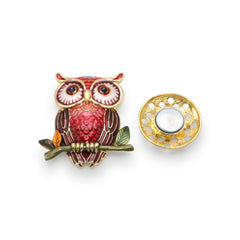 Magneet broche nr 496 fantasy goudkleurig