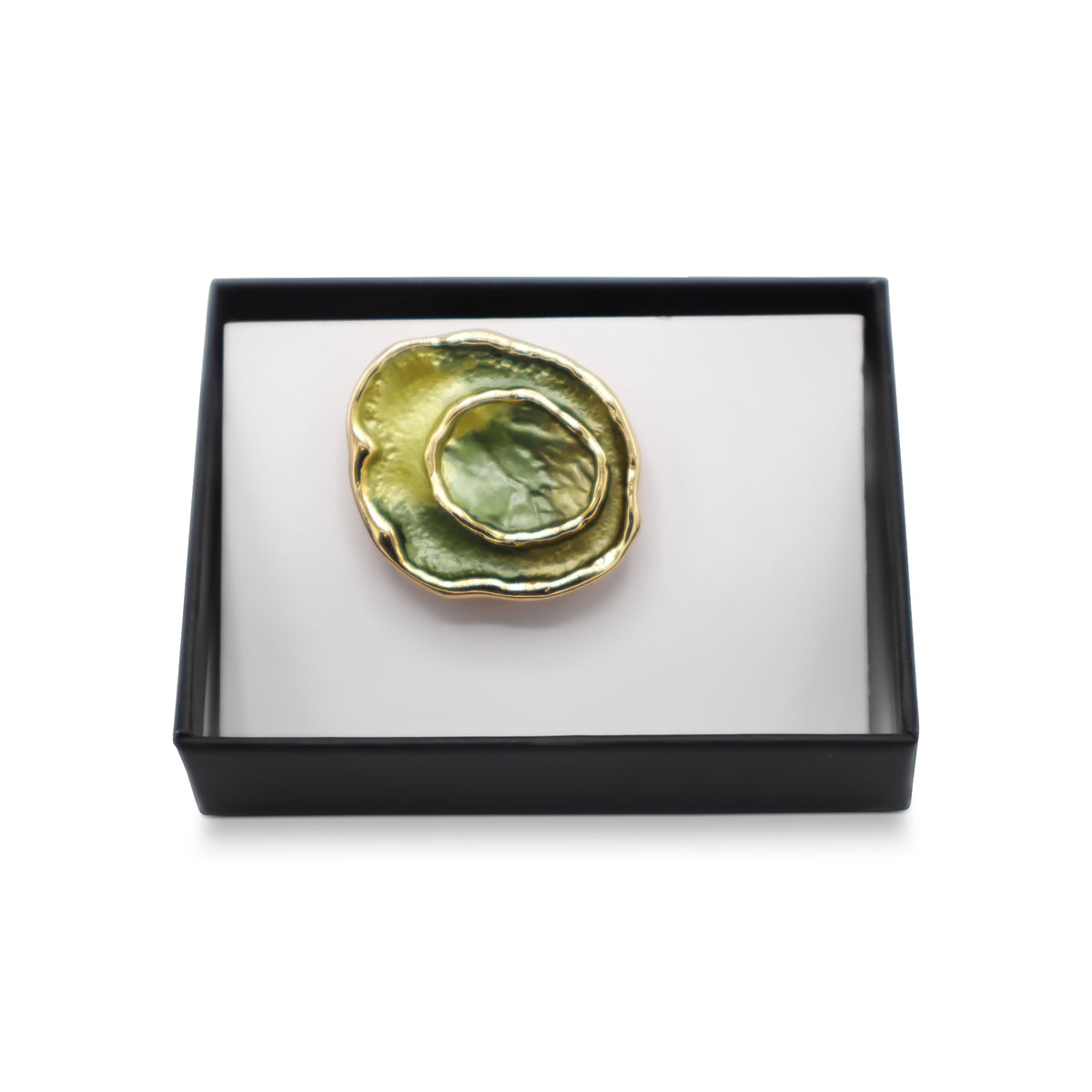 Magneet broche nr 500 fantasy goudkleurig